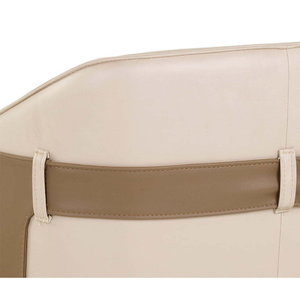   Modern European furniture - Two-Toned Leather Lounge Chair - www.oroa.com | Oroa.com