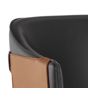   Modern European furniture - Two-Toned Leather Office Chair - www.oroa.com | Oroa.com