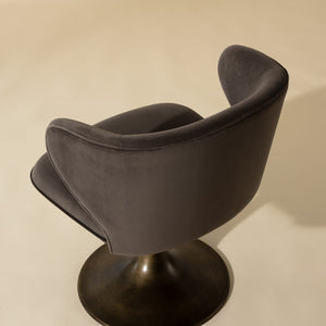   Modern European furniture - Pedestal Swivel Dining Chair - www.oroa.com | Oroa.com
