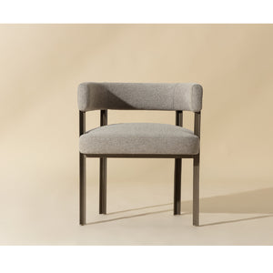   Modern European furniture - Curved Wood Frame Dining Armchair - www.oroa.com | Oroa.com