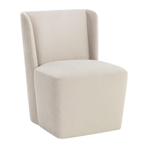   Modern European furniture - Upholstered Wheel Dining Chair - www.oroa.com | Oroa.com