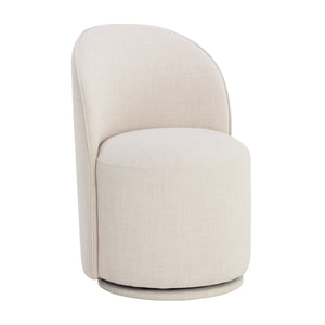   Modern European furniture - Fabric Swivel Dining Chair - www.oroa.com | Oroa.com