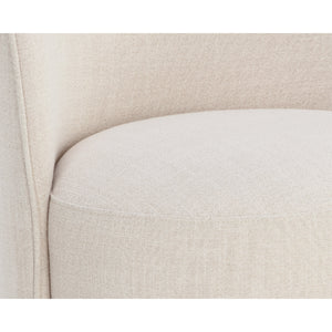   Modern European furniture - Fabric Swivel Dining Chair - www.oroa.com | Oroa.com