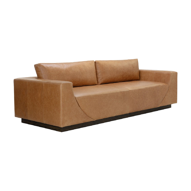 Modern European furniture - Italian Leather Sofa - www.oroa.com
