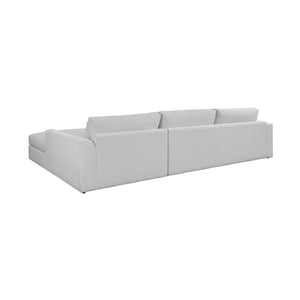   Modern European furniture - White Left Sofa Chaise - www.oroa.com | Oroa.com