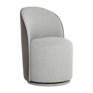   Modern European furniture - Fabric Swivel Dining Chair - www.oroa.com | Oroa.com