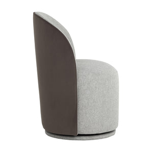   Modern European furniture - Fabric Swivel Dining Chair - www.oroa.com | Oroa.com