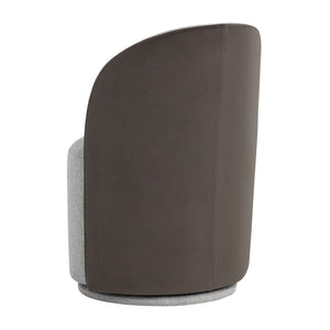   Modern European furniture - Fabric Swivel Dining Chair - www.oroa.com | Oroa.com