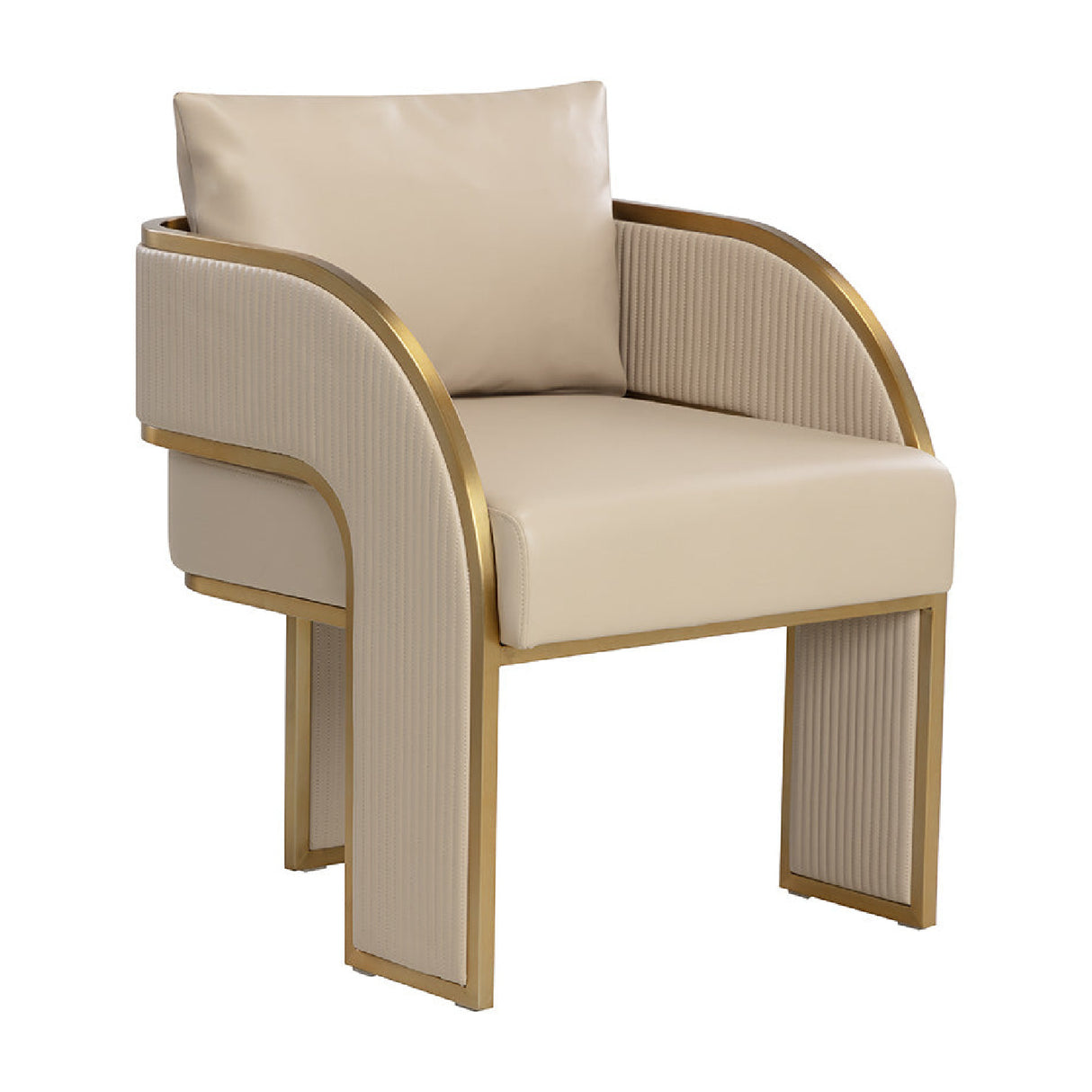   Modern European furniture - 3-Legged Leather Dining Chair - www.oroa.com | Oroa.com