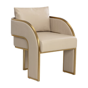   Modern European furniture - 3-Legged Leather Dining Chair - www.oroa.com | Oroa.com