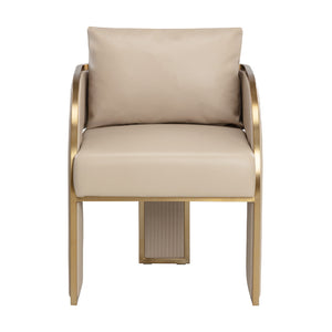   Modern European furniture - 3-Legged Leather Dining Chair - www.oroa.com | Oroa.com