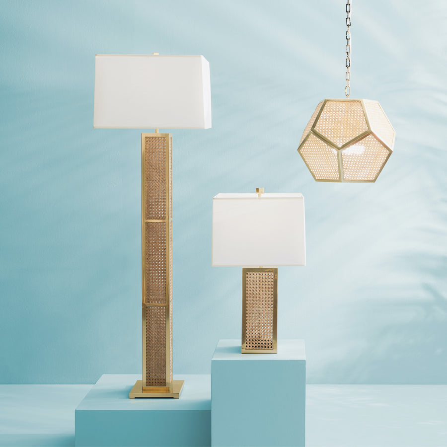   Caned Rattan Pendant Lamp | Oroa.com