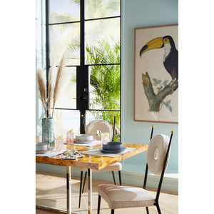   Round Back Cushion Dining Chair | Oroa.com
