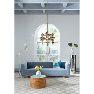   Stacked Metallic Tubes Chandelier | Oroa.com