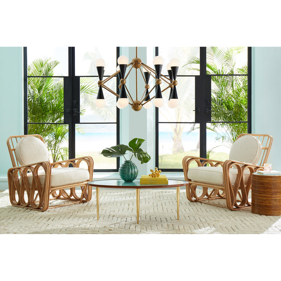   Antique Brass 16-Light Chandelier | Oroa.com