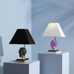   Black Silk Shade Table Lamp | Oroa.com