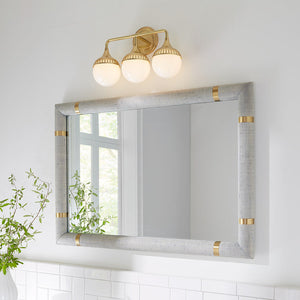   Three-Light Glass Wall Lamp | Oroa.com