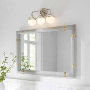   Three-Light Glass Wall Lamp | Oroa.com