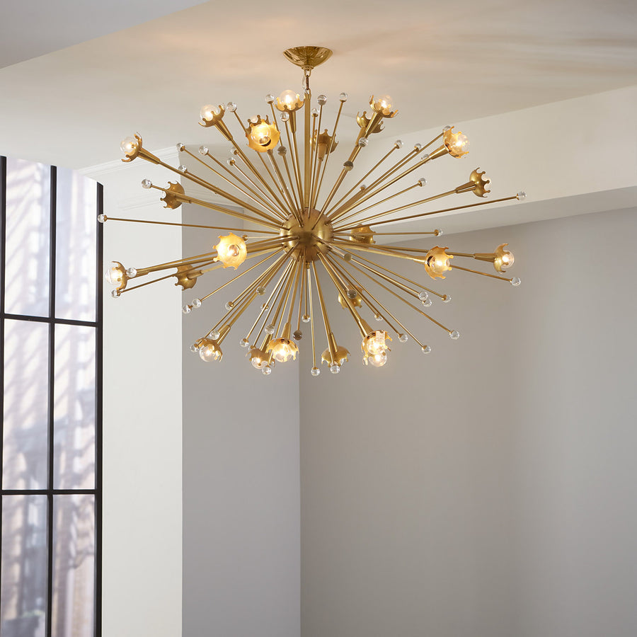   Crystal Accent Chandelier | Oroa.com