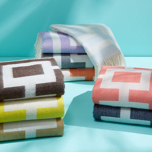   Baby Alpaca Fringed Throw | Oroa.com