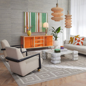   Rattan Peel Orange Sideboard | Oroa.com