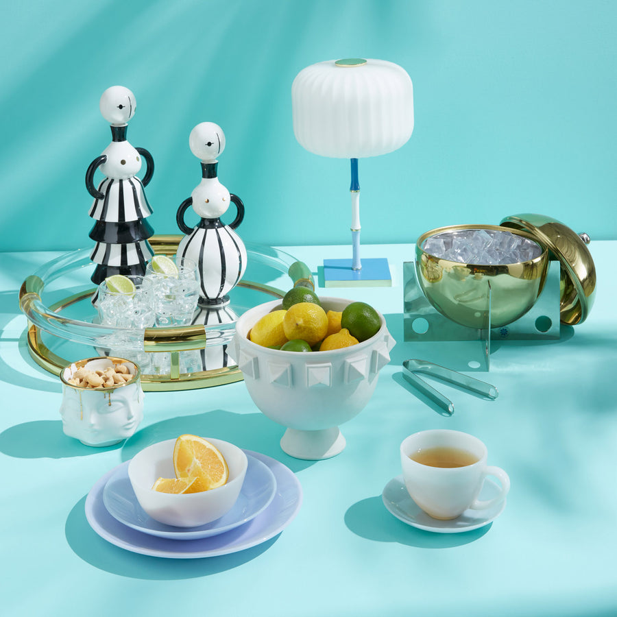   Studded White Porcelain Bowl | Oroa.com