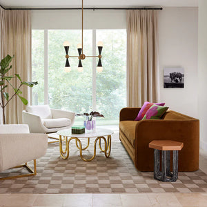   Brown Velvet Sleeper Sofa | Oroa.com