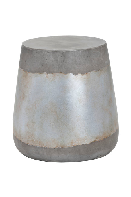   Modern European furniture - Silver Indoor/Outdoor End Table - www.oroa.com | Oroa.com
