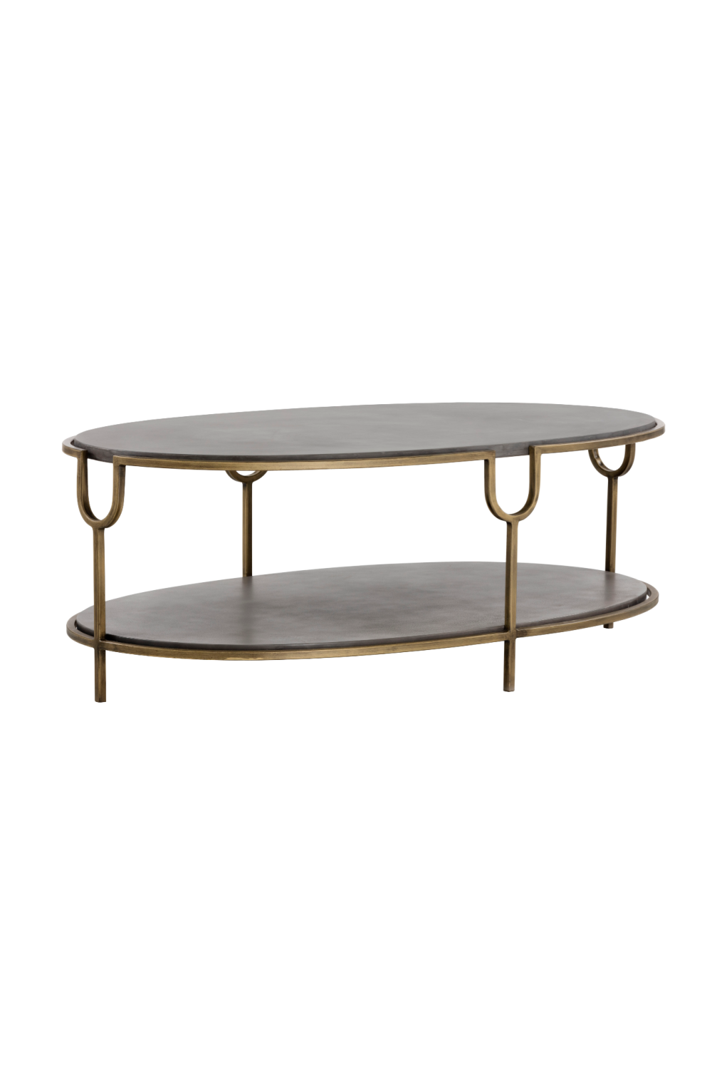   Modern European furniture - Modern Concrete Oval Coffee Table - www.oroa.com | Oroa.com