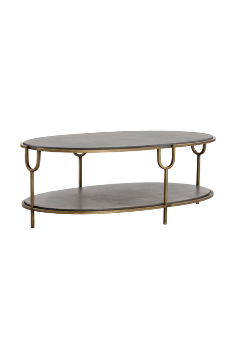   Modern European furniture - Modern Concrete Oval Coffee Table - www.oroa.com | Oroa.com