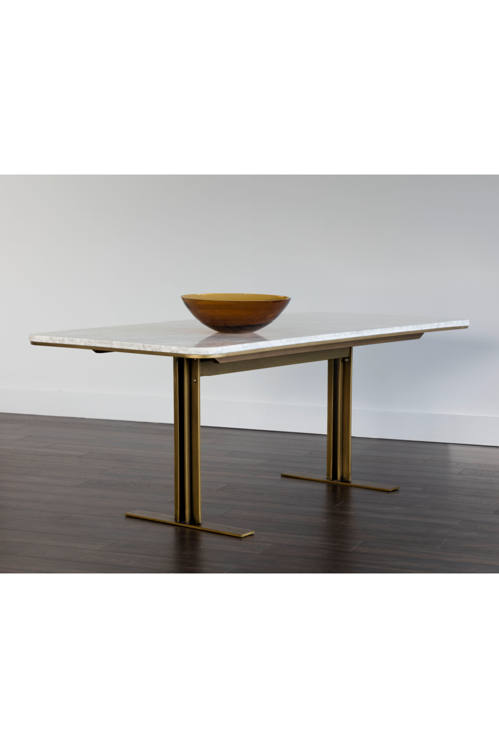  Modern European furniture - White Marble Rectangular Dining Table - www.oroa.com | Oroa.com