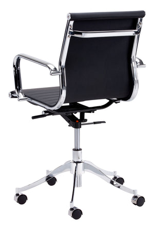   Modern European furniture - Leather Look Swivel Office Chair - www.oroa.com | Oroa.com