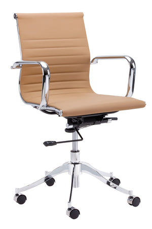   Modern European furniture - Leather Look Swivel Office Chair - www.oroa.com | Oroa.com