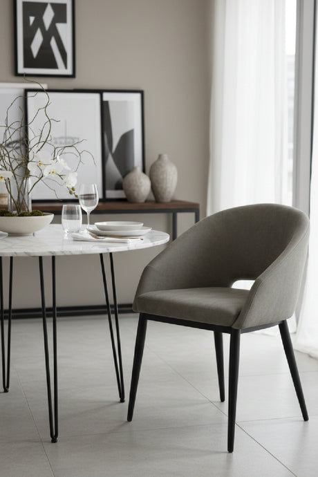   Modern European furniture - Cutout-Back Dining Amchair - www.oroa.com | Oroa.com