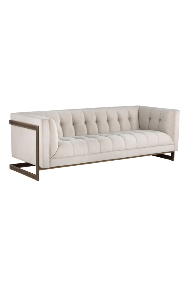 Modern European furniture - Button Tufted Sofa - www.oroa.com