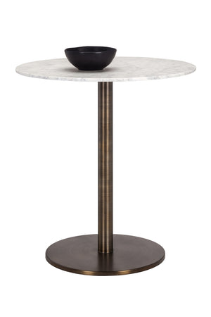   Modern European furniture - White Carrara Marble Counter Table - www.oroa.com | Oroa.com