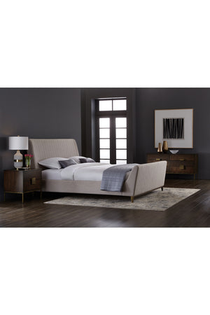   Modern European furniture - Dark Acacia Veneer 6-Drawer Dresser - www.oroa.com | Oroa.com