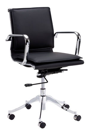   Modern European furniture - Padded Leather Swivel Office Chair - www.oroa.com | Oroa.com