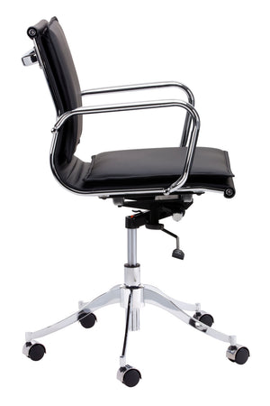   Modern European furniture - Padded Leather Swivel Office Chair - www.oroa.com | Oroa.com