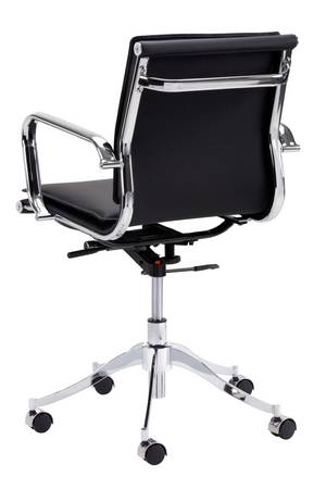   Modern European furniture - Padded Leather Swivel Office Chair - www.oroa.com | Oroa.com