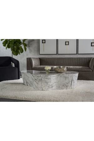   Modern European furniture - Marble-Look Indoor/Outdoor Coffee Table - www.oroa.com | Oroa.com
