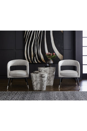   Modern European furniture - Marble-Look Indoor/Outdoor End Table S - www.oroa.com | Oroa.com