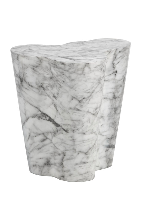   Modern European furniture - Marble-Look Indoor/Outdoor Side Table L - www.oroa.com | Oroa.com