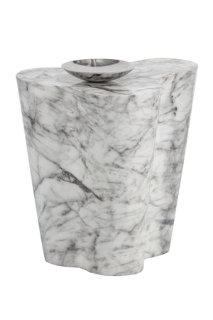   Modern European furniture - Marble-Look Indoor/Outdoor Side Table L - www.oroa.com | Oroa.com