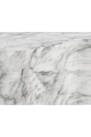   Modern European furniture - Marble-Look Indoor/Outdoor Side Table L - www.oroa.com | Oroa.com
