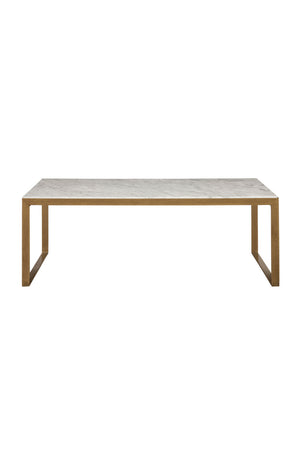   Modern European furniture - White Italian Marble Coffee Table - www.oroa.com | Oroa.com