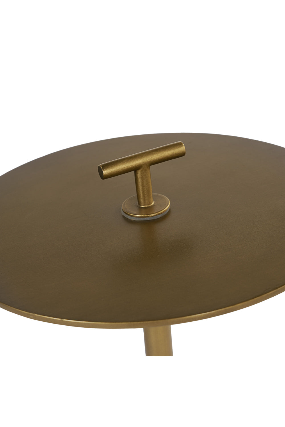   Modern European furniture - Gold Round End Table - www.oroa.com | Oroa.com