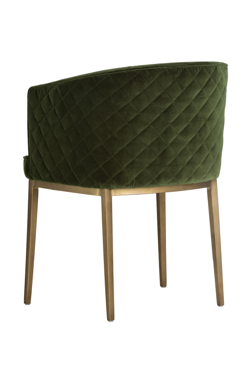   Modern European furniture - Green Diamond-Stitched Dining Chair - www.oroa.com | Oroa.com
