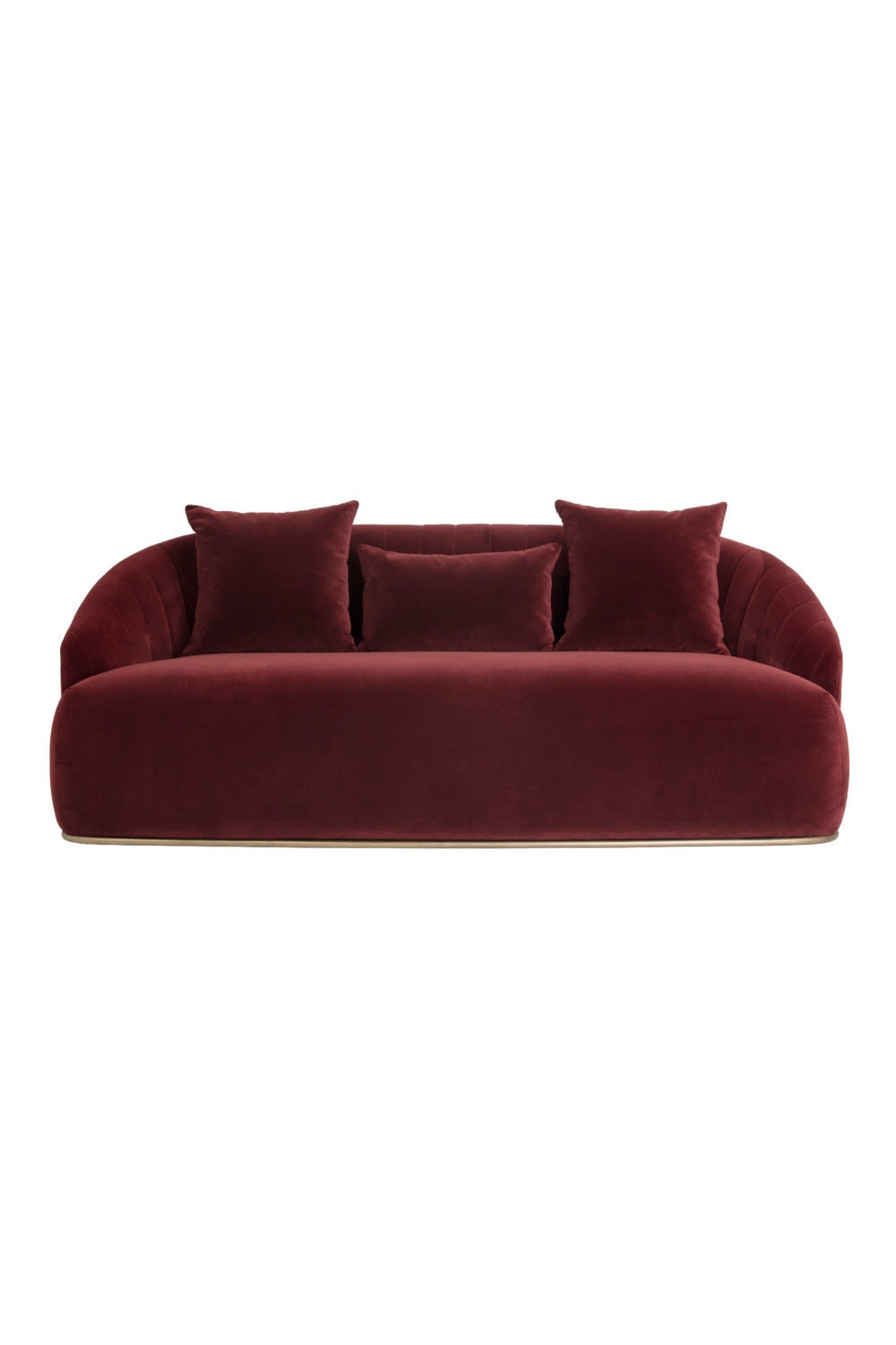   Modern European furniture - Channel-Tufted Velvet Sofa - www.oroa.com | Oroa.com