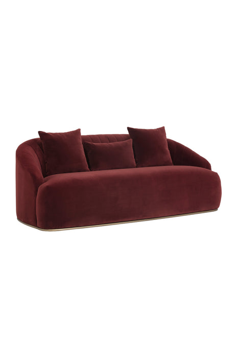   Modern European furniture - Channel-Tufted Velvet Sofa - www.oroa.com | Oroa.com